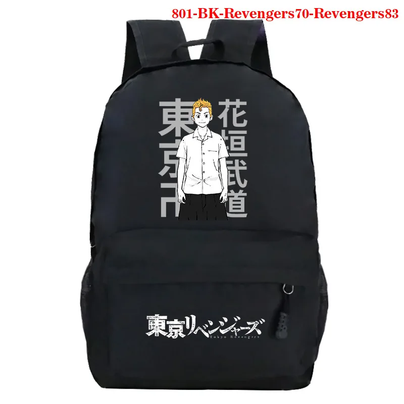 Fashion Tokyo Revengers Backpacks Children's School Backpack Students school bags Boys Girls Book Bag Mochila Teens knapsack