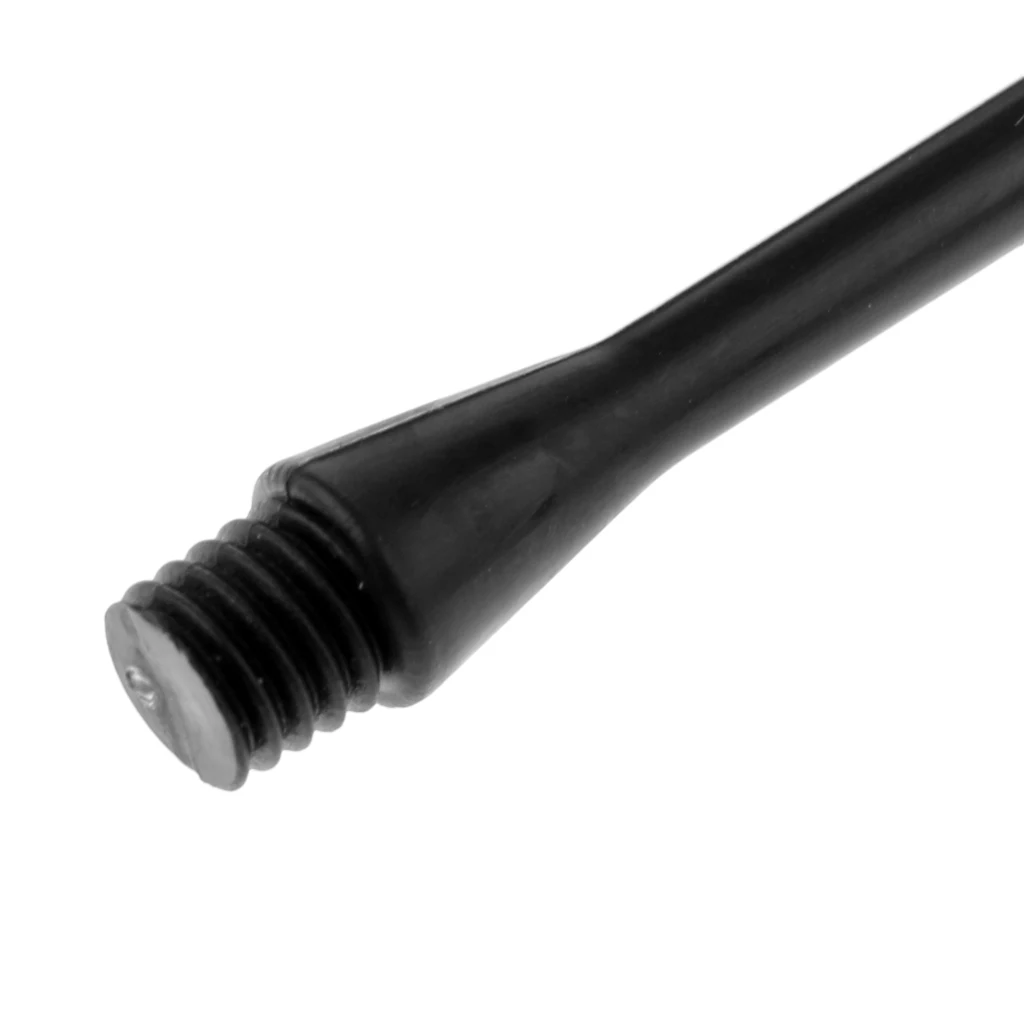 60Pcs 2019 New 2BA Plastic Dart Stems Dart Shafts Diam 6mm Safe Throwing Black