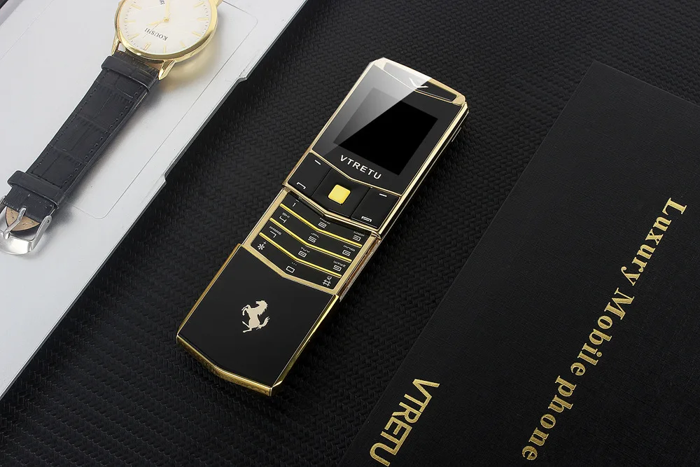 Refurbished original 1:1 High-quality VERTU V05 sliding cover luxury button screen personality stylish metal business phone second hand iphone