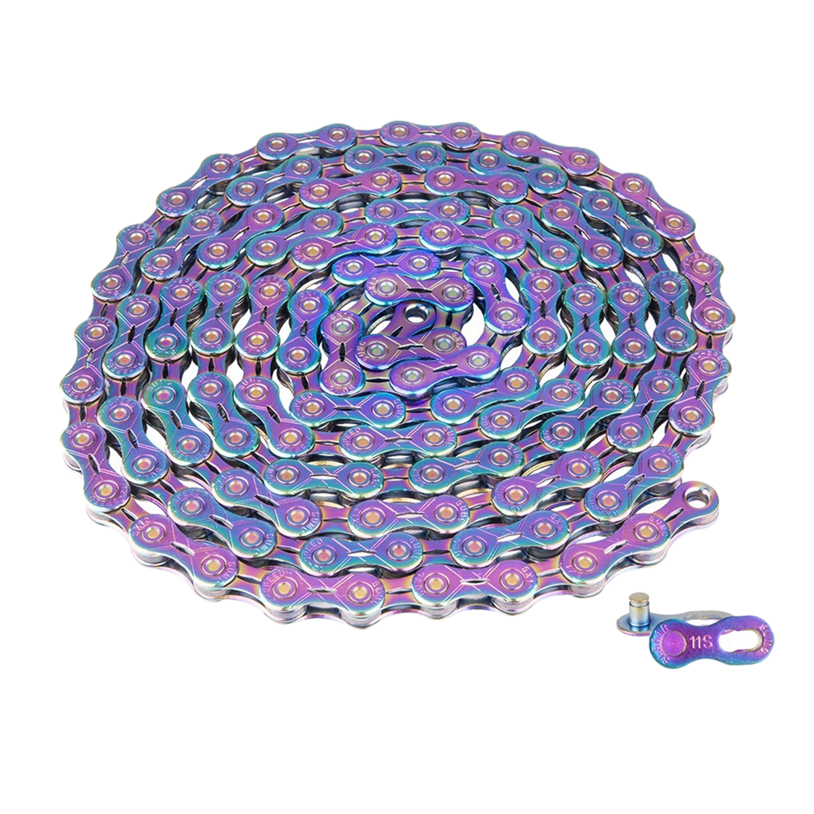 Bike Chain Bicycle Chain Link with  Links Connector Solid Hollow Pin 1/2''x11/128'' 116 Links 126 Links Chains