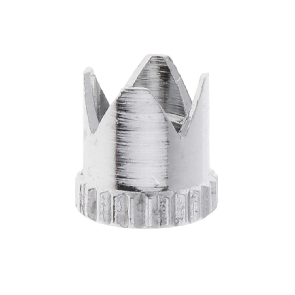 Brass Airbrush Crown Shape Needle  Air Brush Machine Accessories Parts Silver