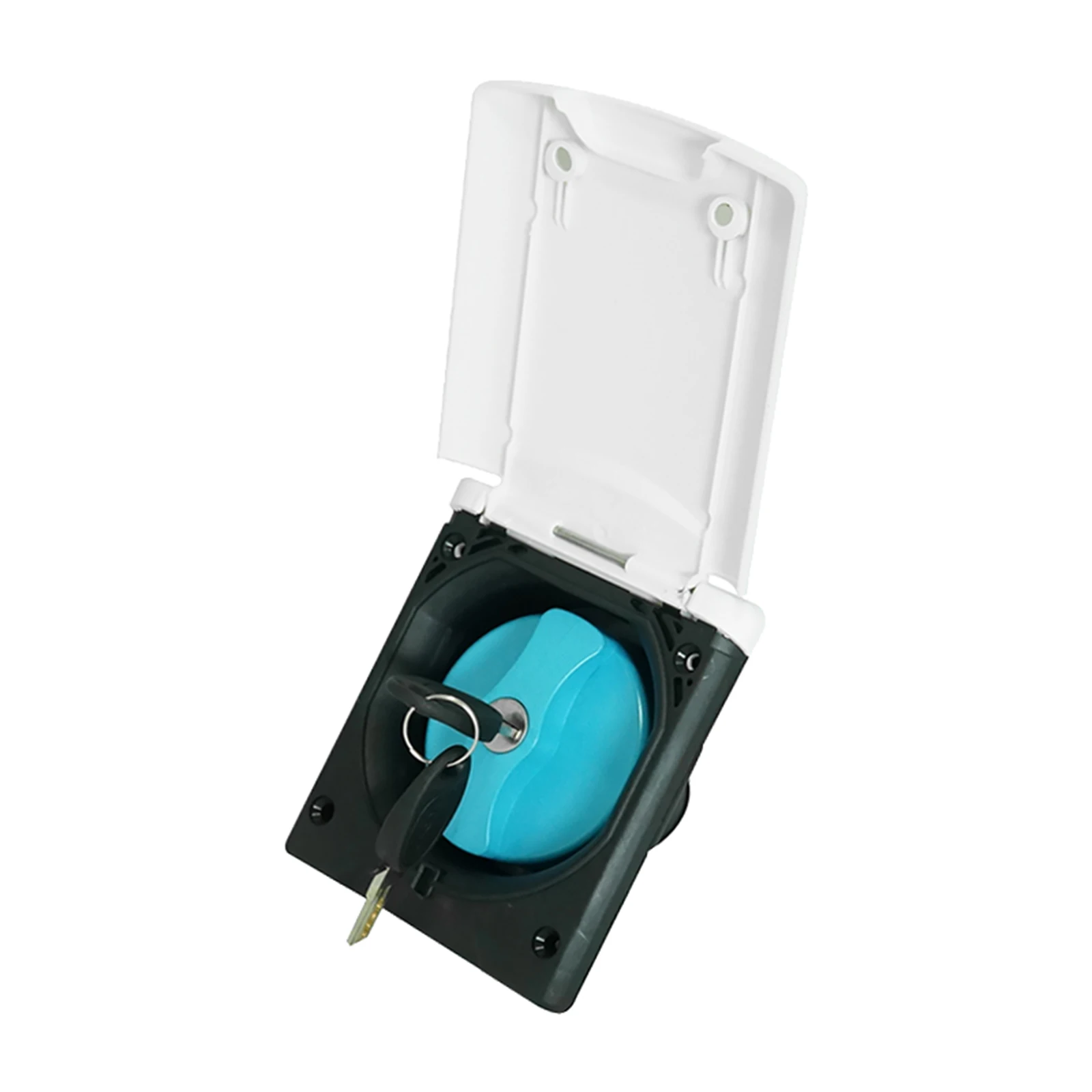 Motorhome RV Camper Stabilized Gravity Water Inlet Filler  Lock with Keys