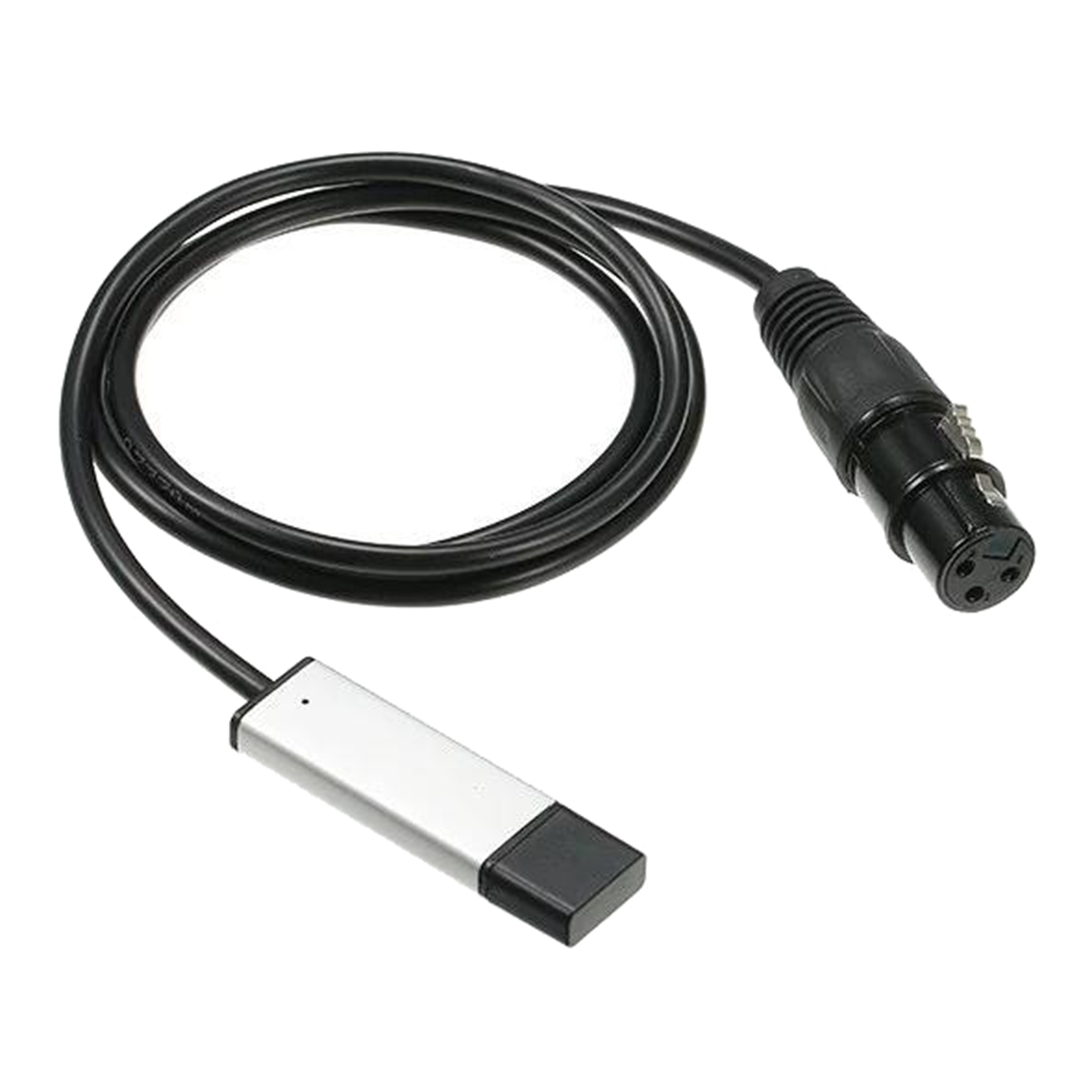USB to DMX Interface Adapter Cable for Studio Computer Durable Lightweight and Compact Easy to Carry