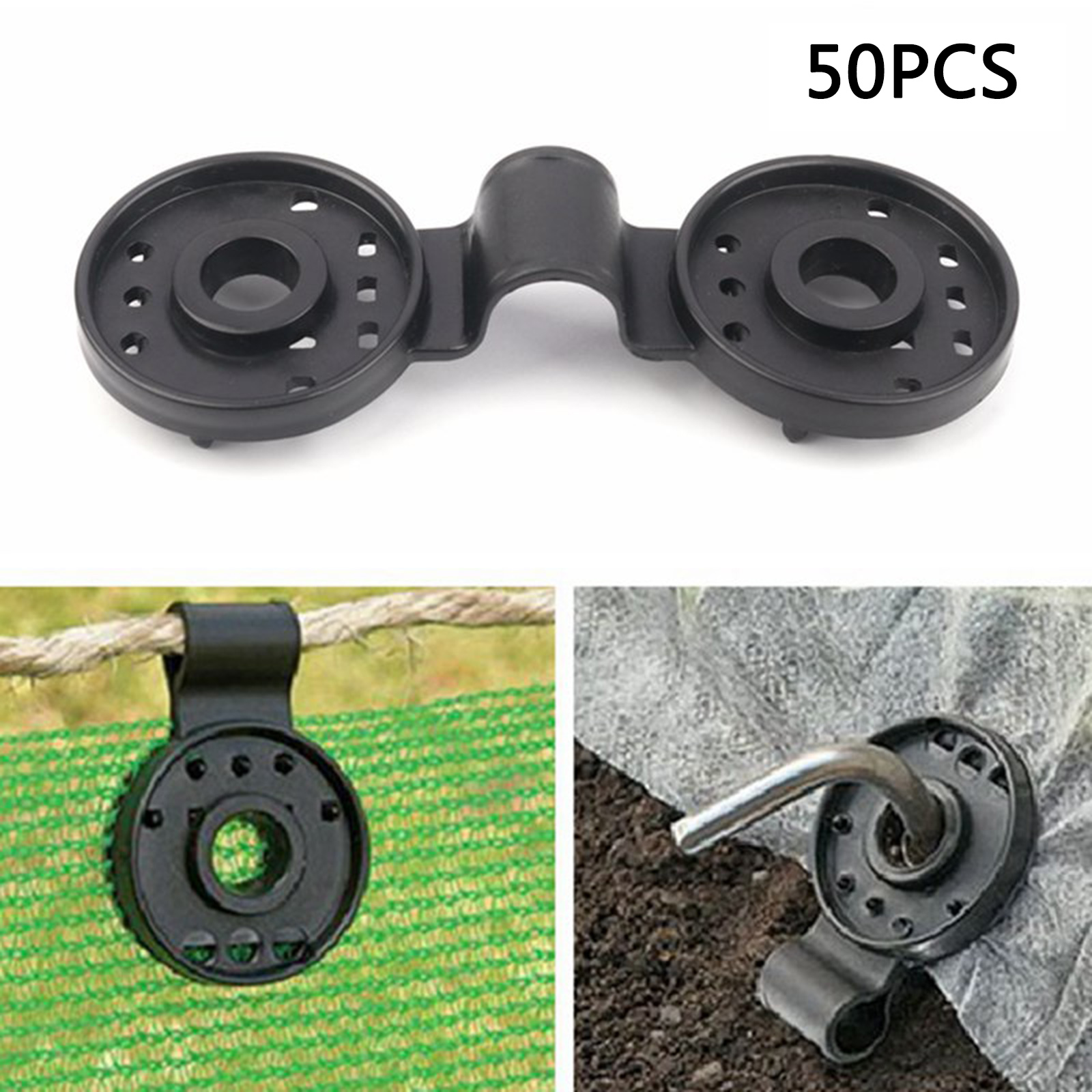 50Pcs DIY Tarp Clamp Awning Tent Canopy Snap Clip Canvas Anchor Gripper Caravan Jaw Grip Trap Tighten Tools