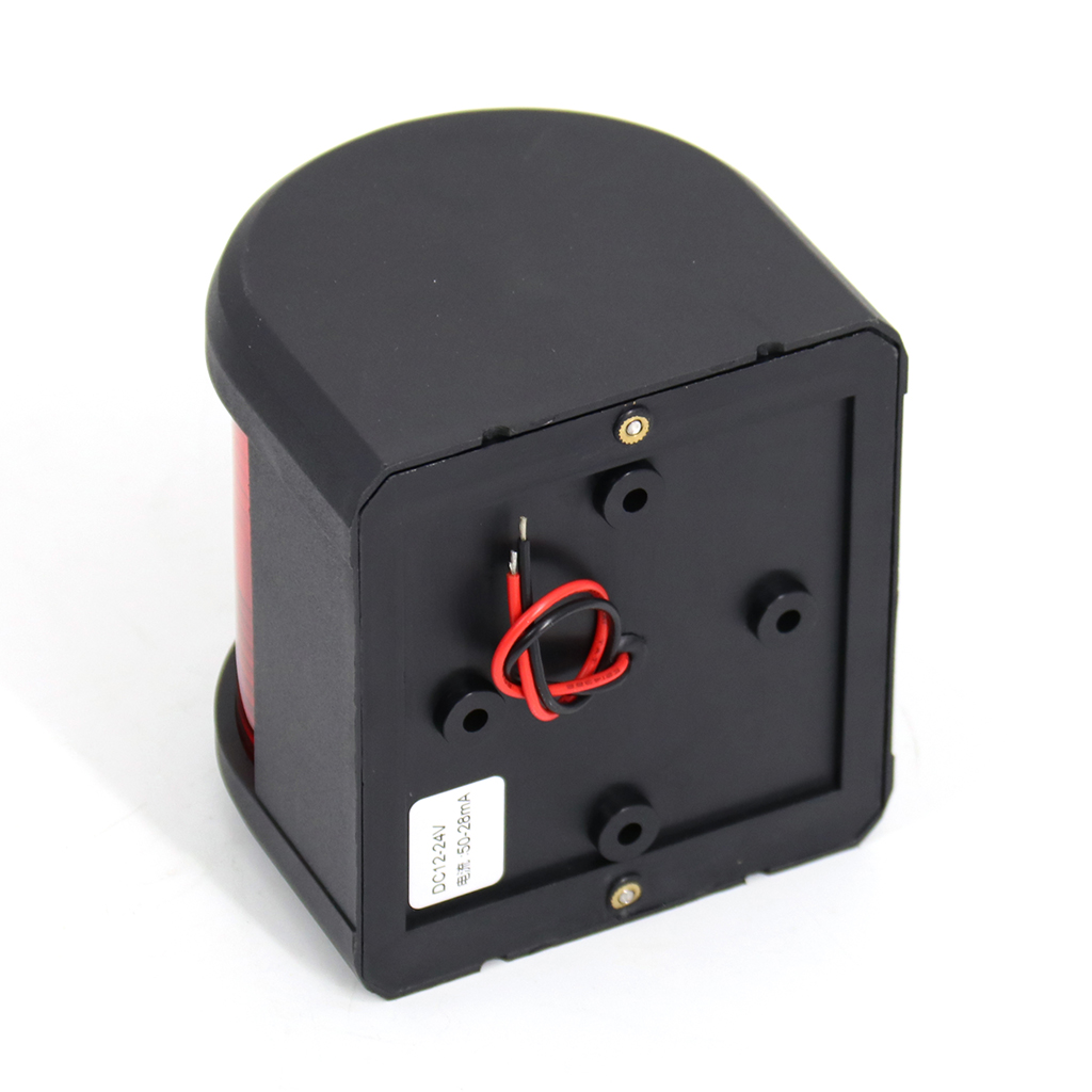 Red LED Marine Navigation Light for Boats Waterproof 12V Navigation Boat Light for Fishing Boat Yacht Pontoon Port Starboard