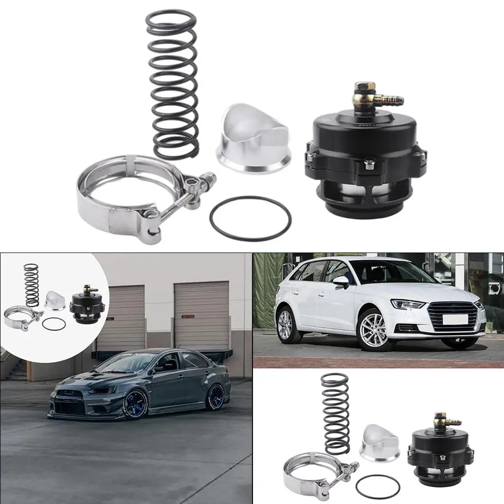 Car Turbo Blow Off Valve Relief Valves Set Modification Parts Durable Universal High Performance Rust-Proof Fit for Most Cars