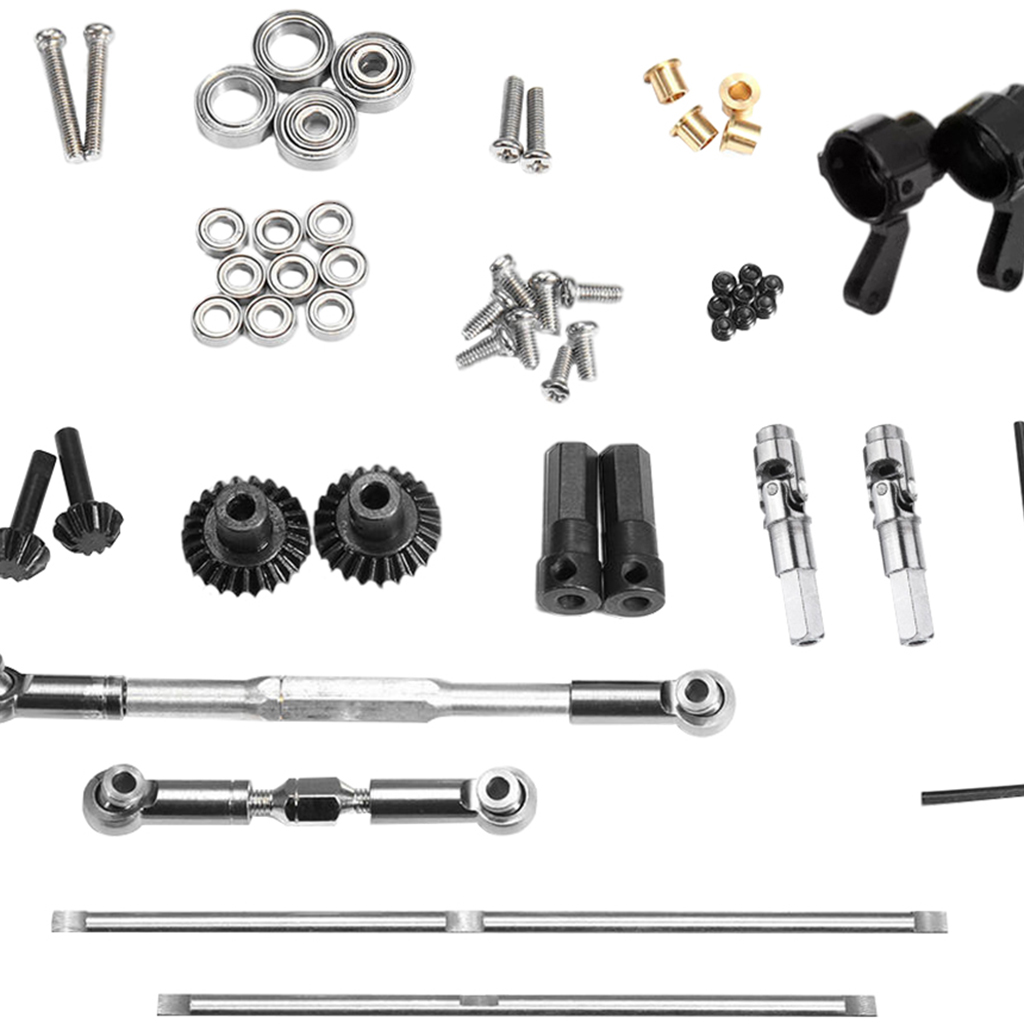 CNC Front Rear Axle Shaft Kits For MN D90 D91 D96 D99 4WD RC Car Accessory