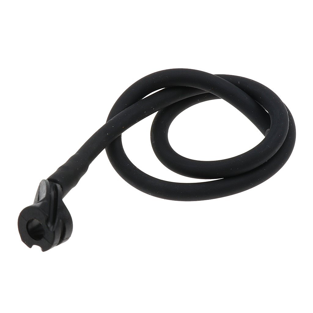 Black Rubber Archery Bow Tube Peep Sight Peepsight Tubing 4.8mm Hole Size