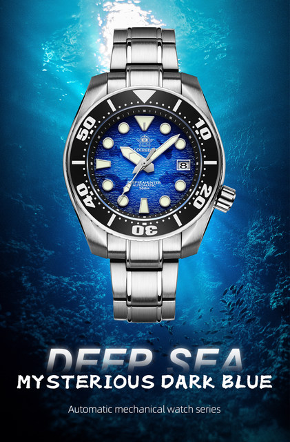 Addies Dive Watch Automatic | Addies Dive 200m Watches | Wrist