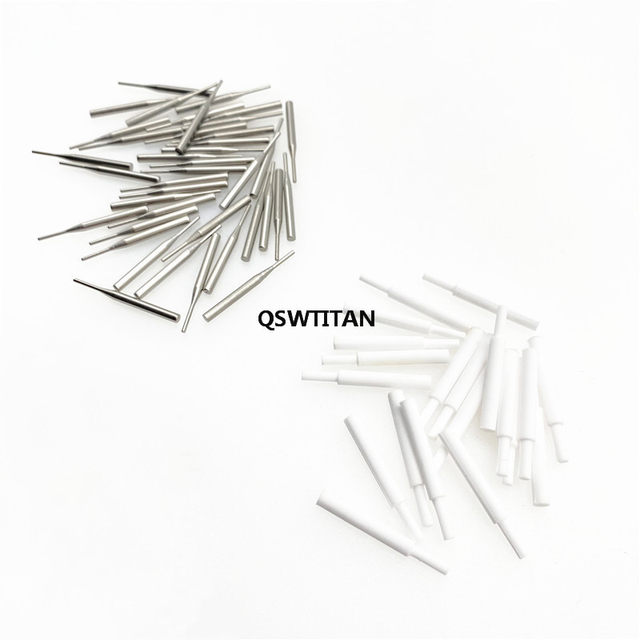 Vassoi Di Cottura Dentari Del Laboratorio, Vassoi Rotondi 2pcs Con 20 Pz Perni Di Sostegno, Materiale Di Zirconia, Conveniente Per Il Lavoro Del Dentista (ago Di Metallo