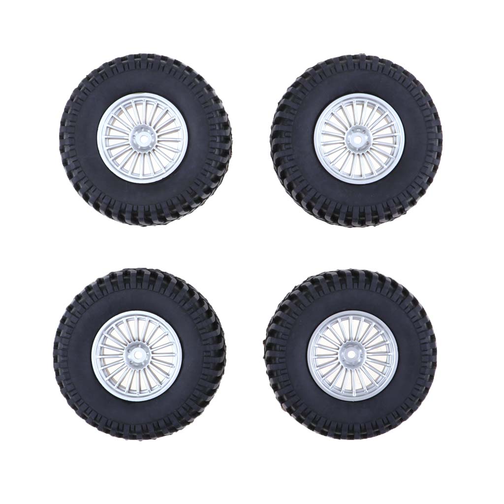 1/10 RC Crawler Truck Replacement Rubber Tyres Tires for HSP  D90 CC01