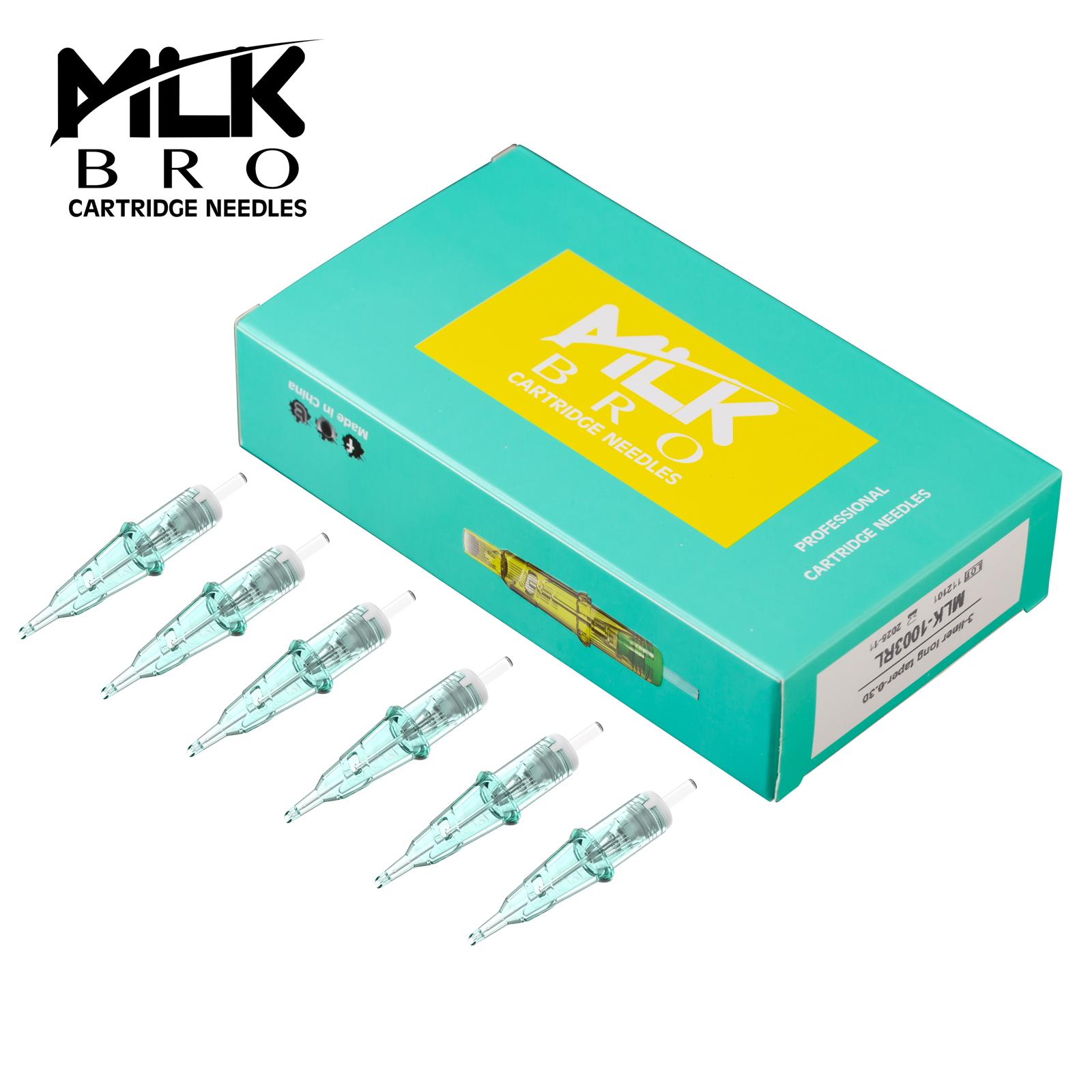 Best of MLK BRO Cartridge Tattoo Needles Round Liner Sterilized Safety Needles For Rotary Tattoo Machine Pen Tattoo Supplies 20pcs / box Reviews & Tips