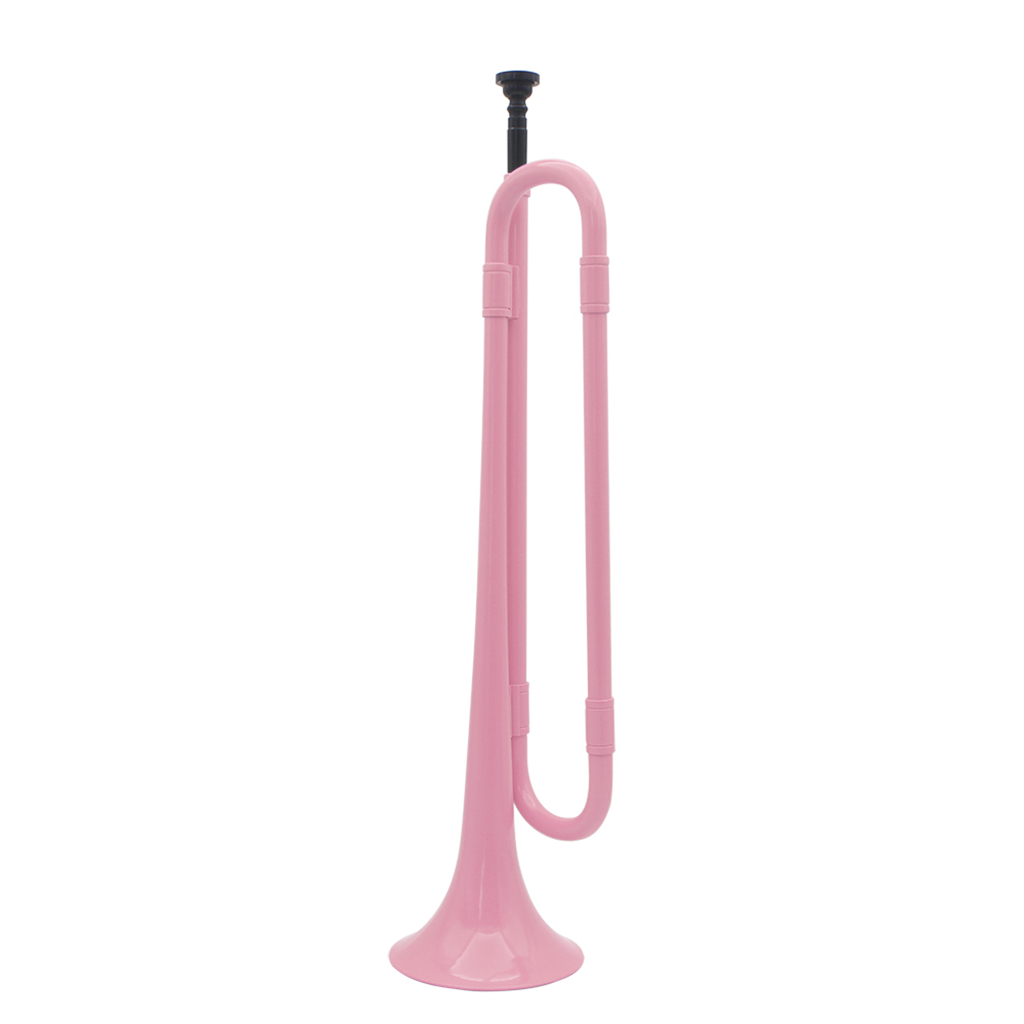 B Flat Bugle Cavalry Trumpet for School Band Pink