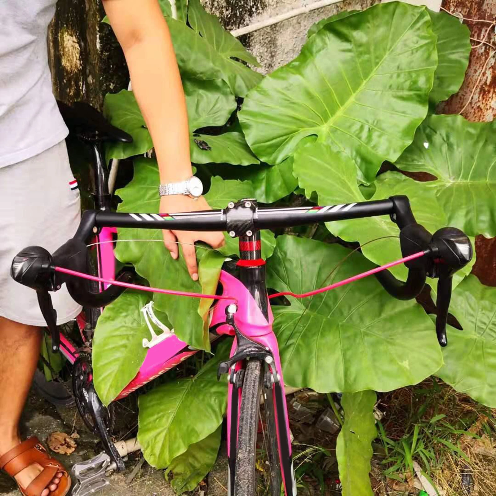 Road Bicycle Bike Adapter MTB Bicycle Handlebar Flat Bar to Drop Bar Ends