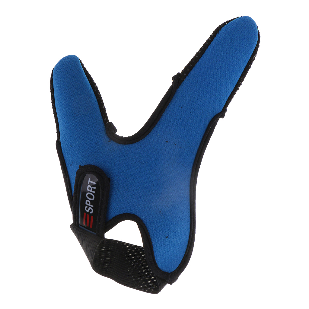 Dry Fit Thumb Index Finger Glove Breathable Fishing 2 Finger Stall Protector