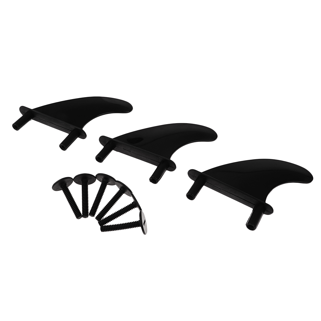 3Set Soft Top Surf Fin for Surfboard Softboard and   Stand Up Paddle Board