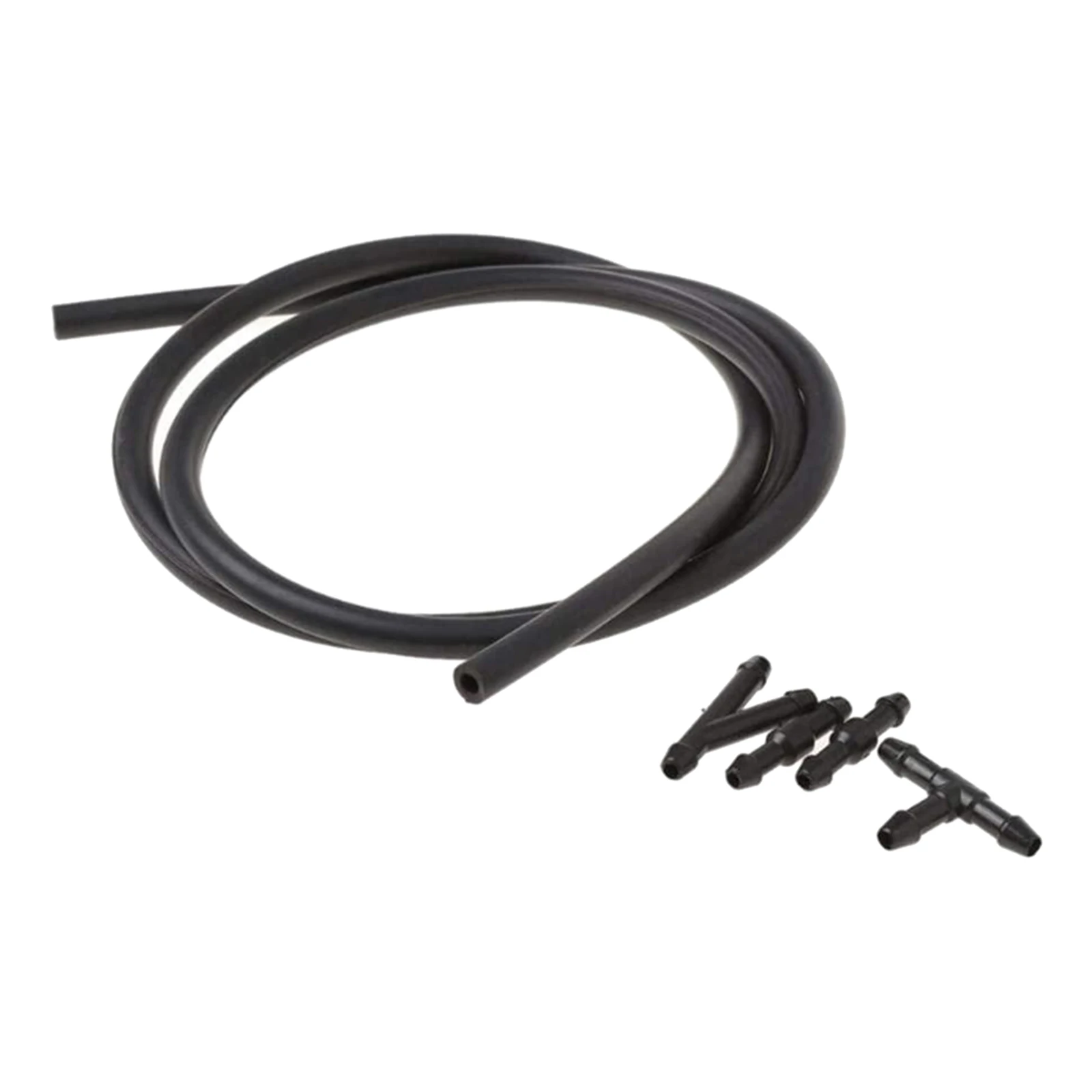 Windscreen Washer Hose Repair Kit, Spray Water Hose, 5 Pieces/Set Car Windscreen Washer Spray Nozzle Kit, Windscreen Washer Hose