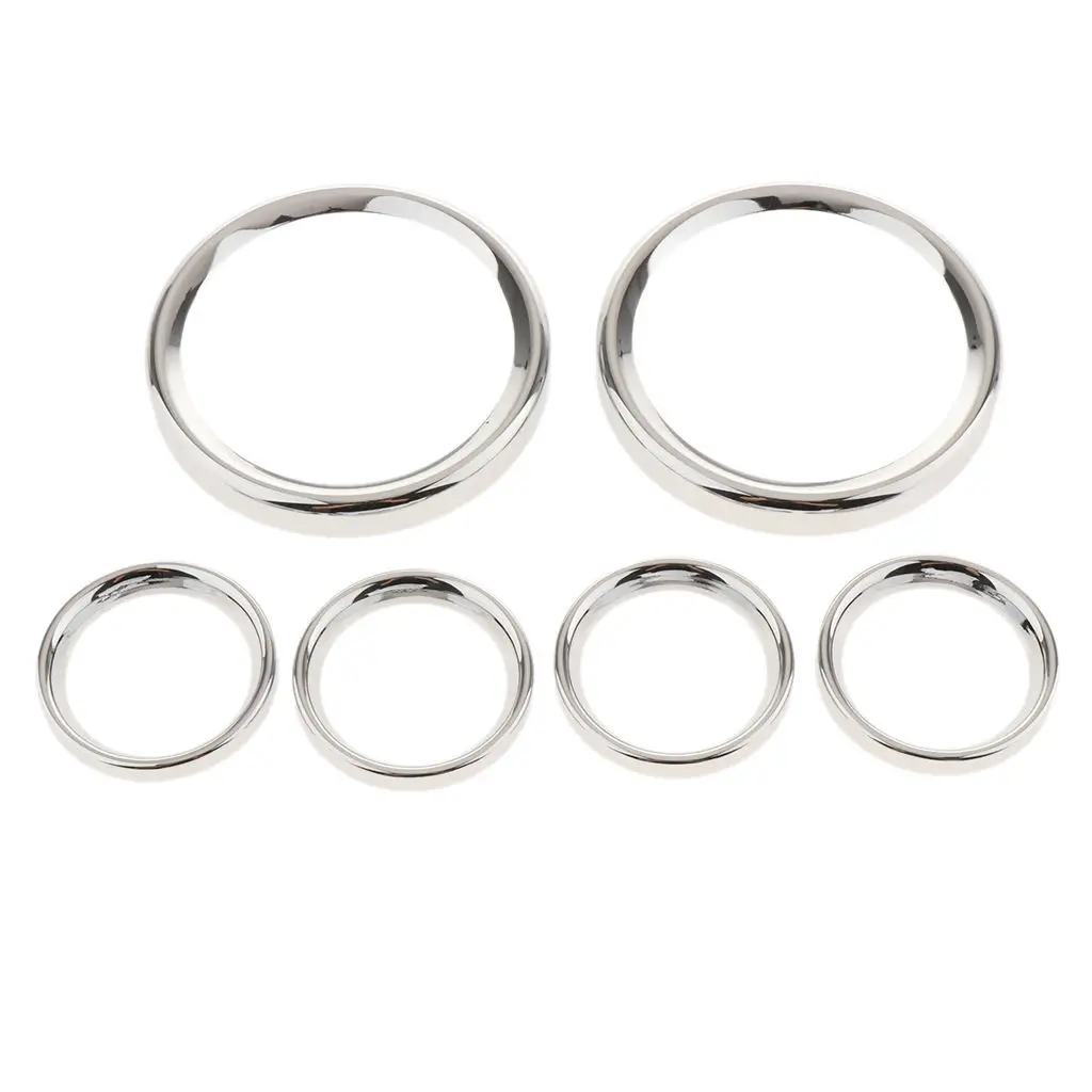 Motorcycle Speedometer Gauges Bezels Ring Cover For Harley Electra Glide 1996-2013,Touring FLHX FLHT FLH 1986-2013
