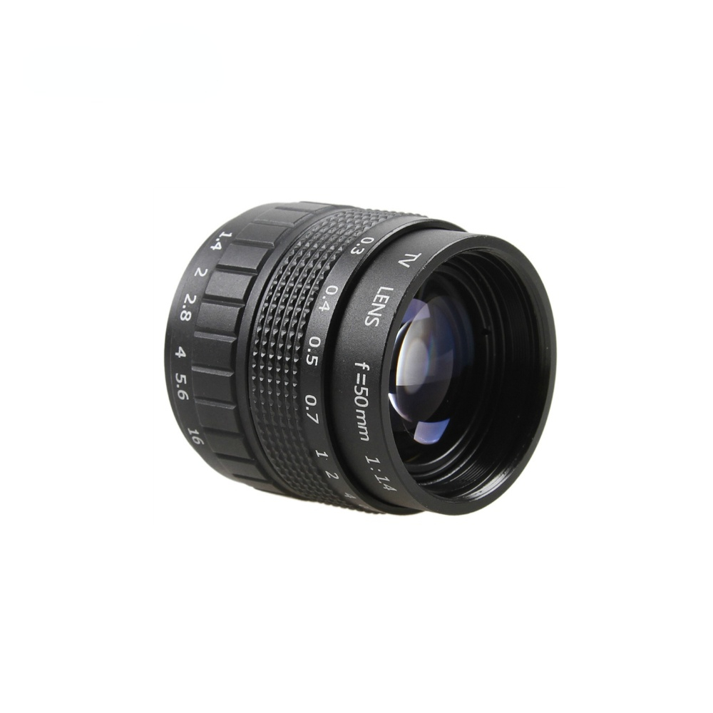 Ryh 50mm f1.4 cctv tv filme lente