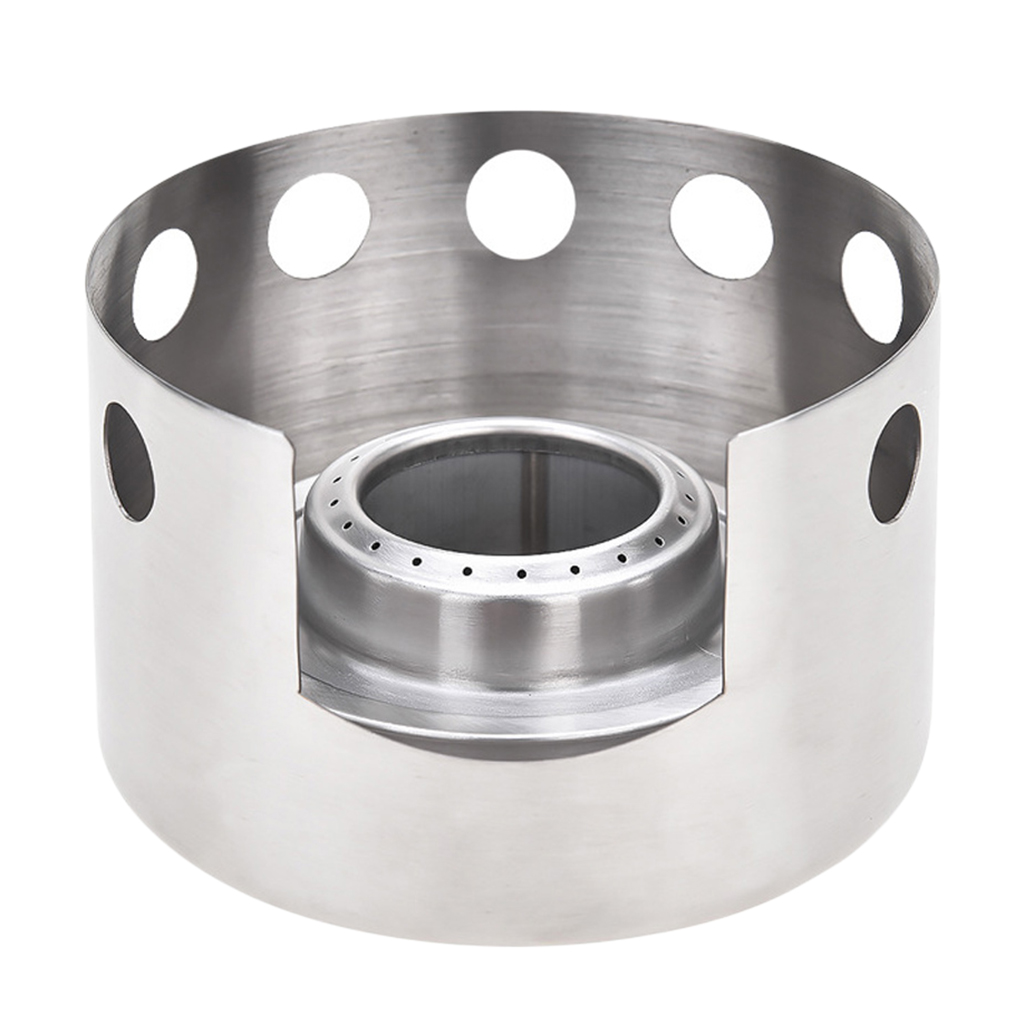 Outdoor Alcohol Burner Camping Cooking Alcohol Burner Spirit   for Campfire, Hiking, Travel, Beach