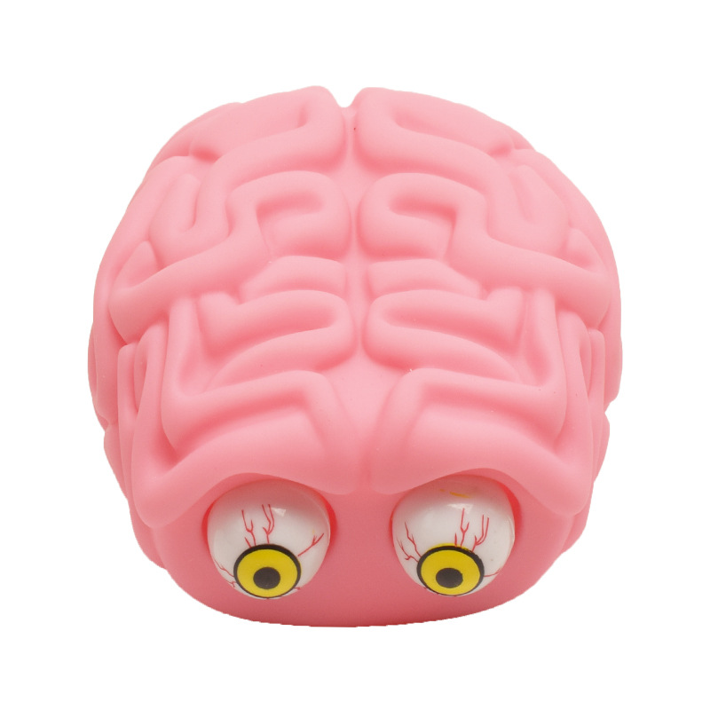 Flippy Brain Stress Relief Ball Anxiety Reducer Eye Popping Squeeze ...