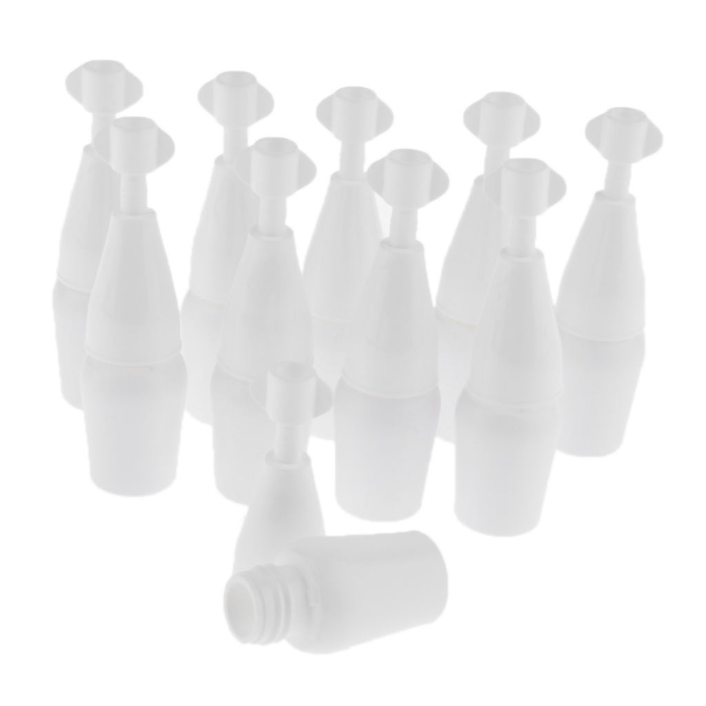 10Pcs 5/10ML Plastic Empty Dropper Liquids Bottles Squeezable Storage Vials