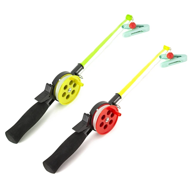 Ultralight Fishing Rod Mini With Fishing Line Bait Clip Fishing