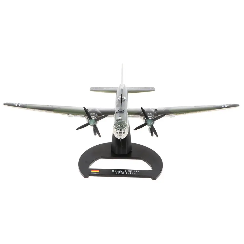 1 : 144   Scale     Heinkel   He   177   1942   Bomber   Aircraft ,  Diecast   Plane   Model