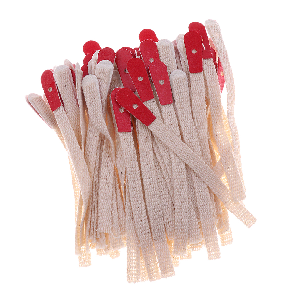 1 Pack Piano Braid Bridle Straps Piano Tuning Tool for Pianist DIY Kits Red Beige