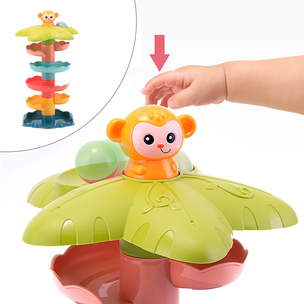 Baby Educational Toys Tower Rolling Ball Puzzle Toys for Kids Ages 1 2 3 Years Old Boy Girl