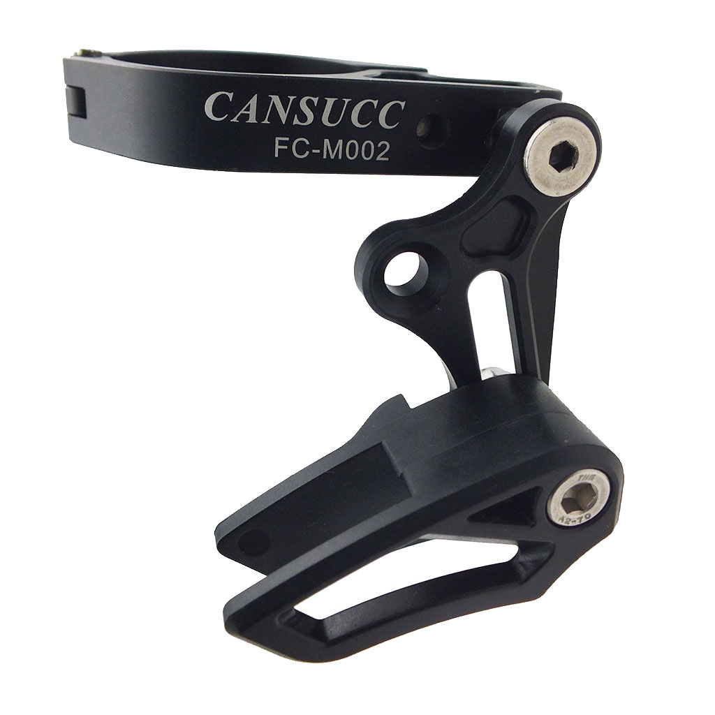 Bike Chain Guide, Mini Clamp On (31.8-35mm) - Superlight Aluminium Alloy