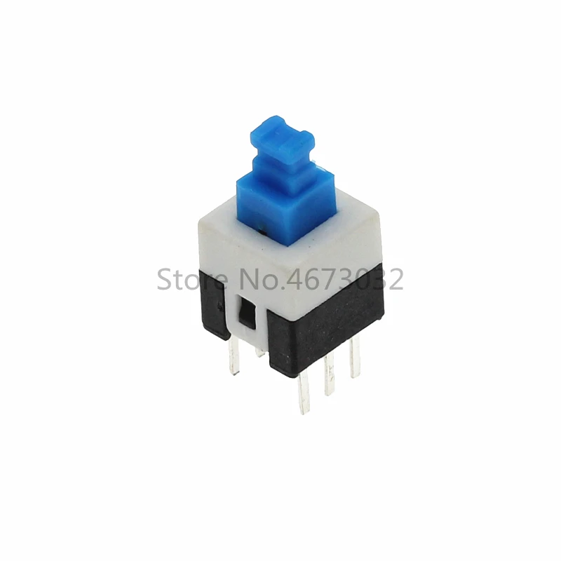 7x7mm Latching PCB Push Button Switch DPDT