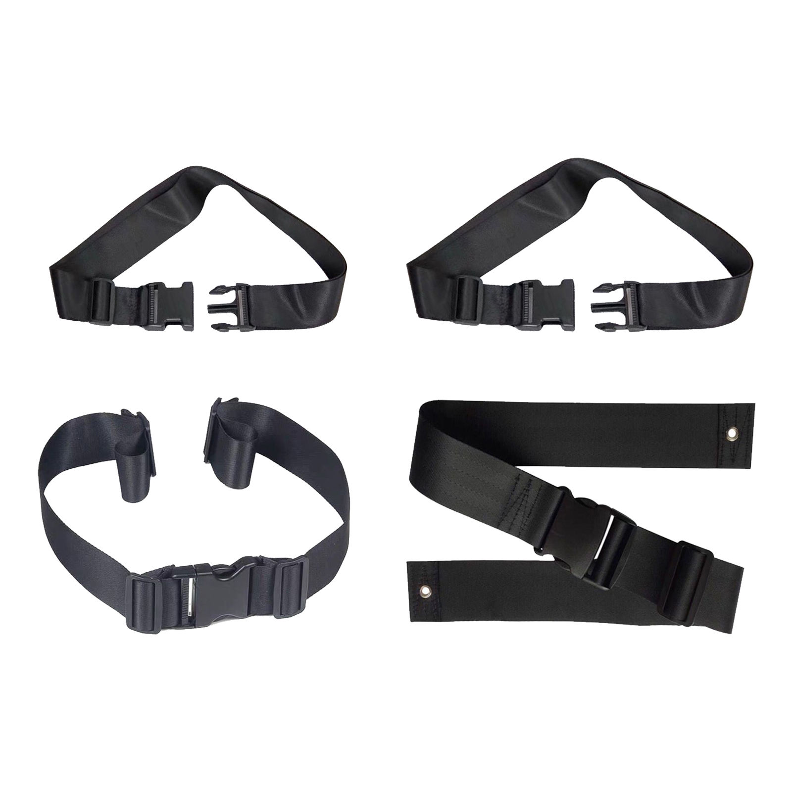 Wheelchair Seat Belt Medical Wheelchair Safety Sturdy Harness Straps With Easy Release Buckle For Patient Elderly