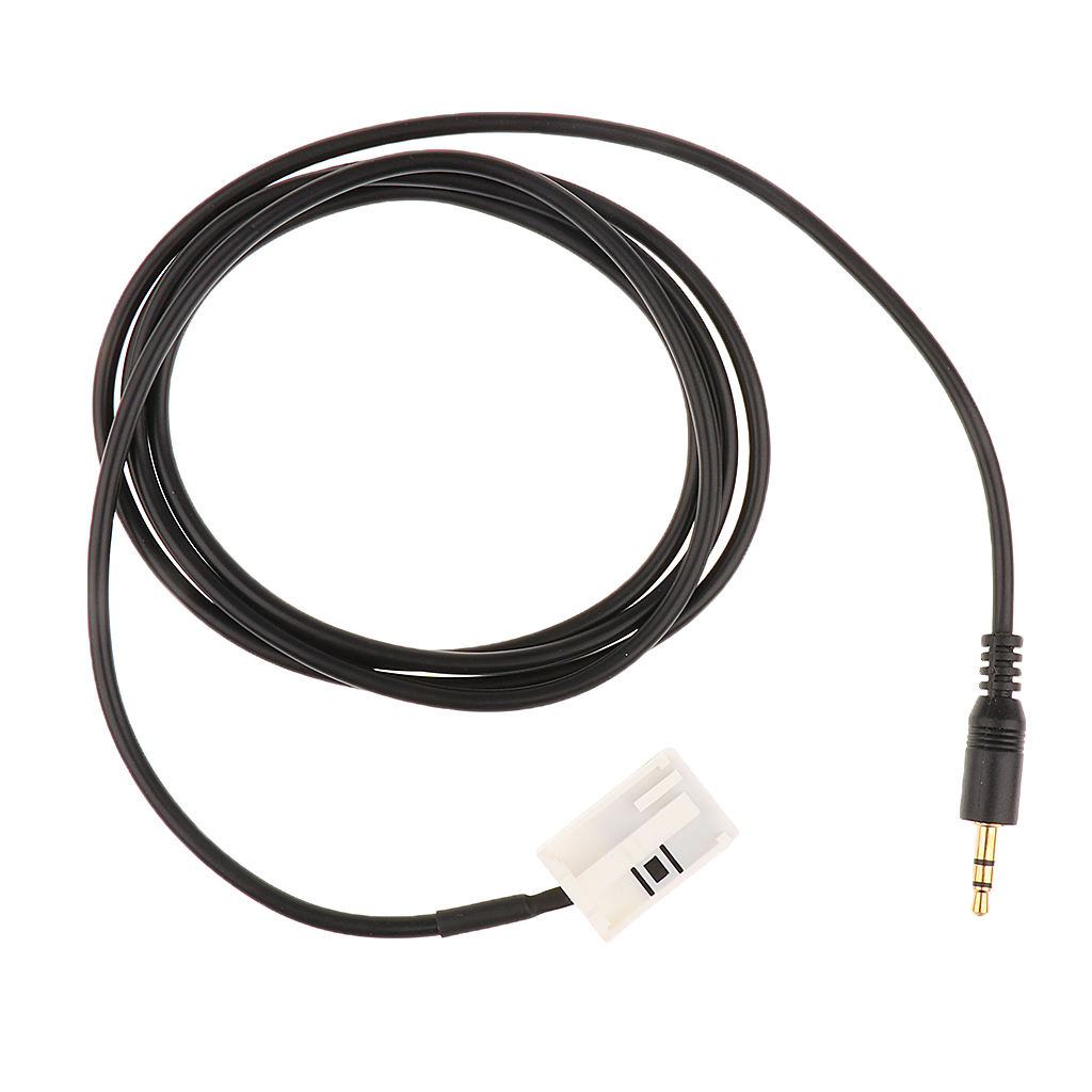 Car Aux Cable 3.5mm MP3 Audio 12-Pin Stereo Input Adapter For Peugeot 307 308 408 407 507 Sega  Citroen C5 C4 RD4 Etc
