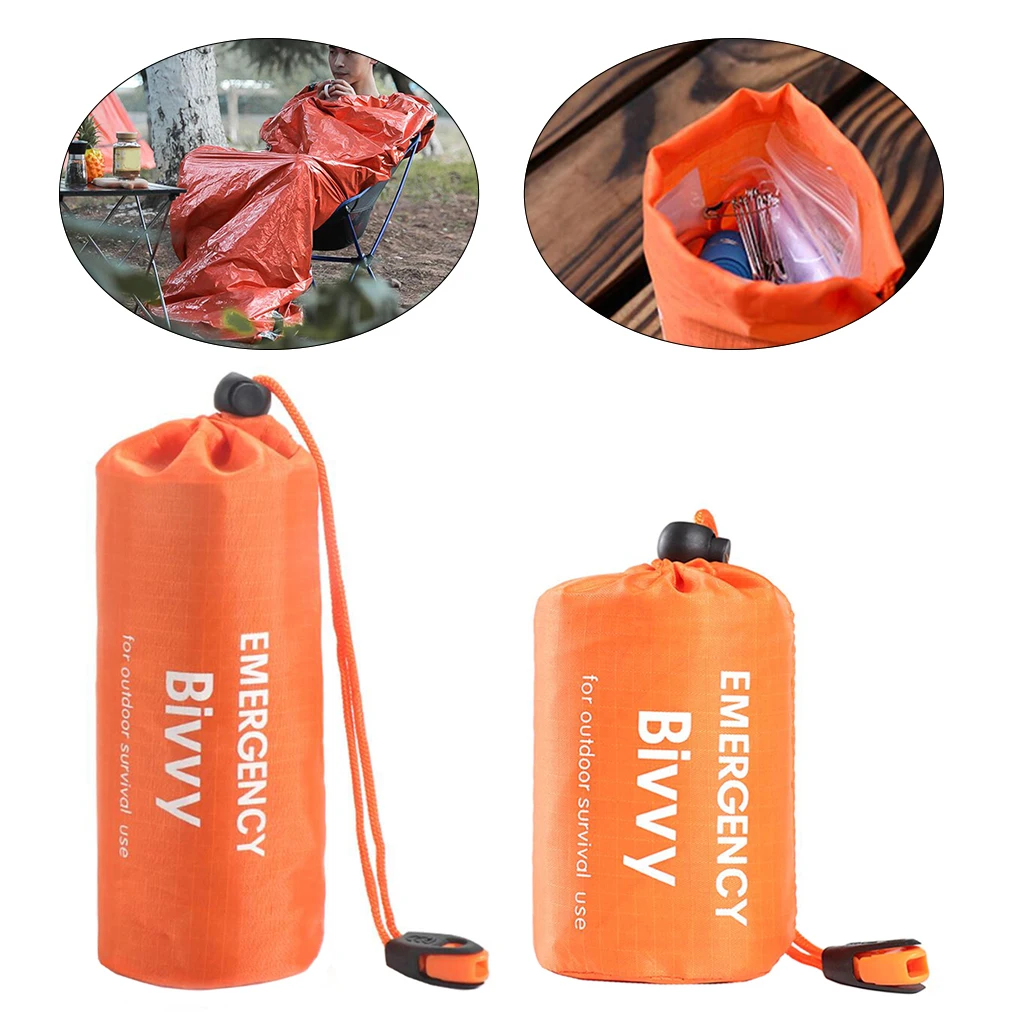 Outdoor Emergency First Aid Sleeping Bag Traveling Camping Hiking Survival Tool Blanket Storage Bags