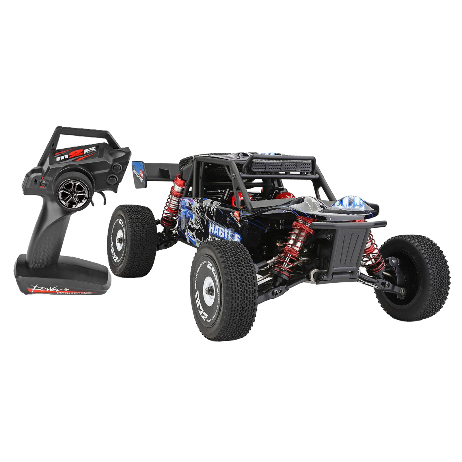 Wltoys 124018 60Km/h High Speed RC Car 1/12 Scale 2.4G 4WD Off-road Crawler