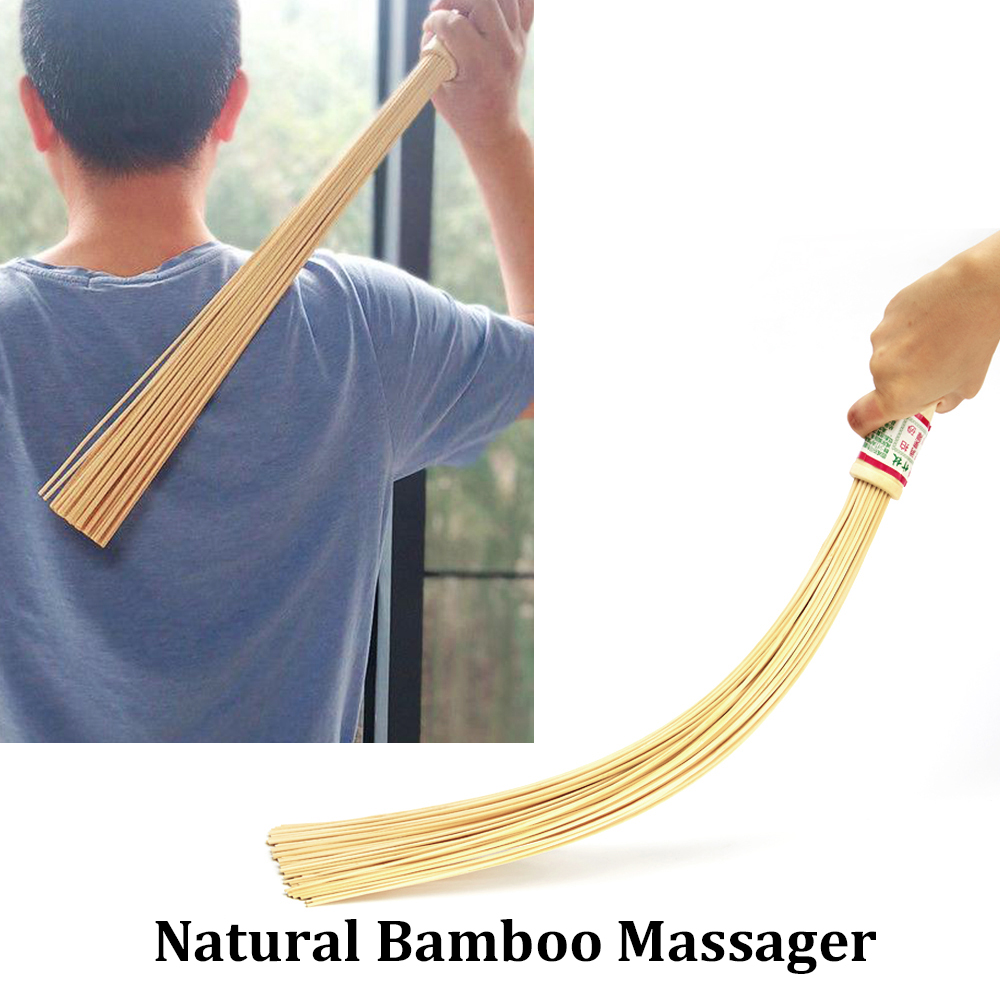 Best of Natural Bamboo Massager Muscle Relaxed Pat Stick Gua Sha Device Back Leg Fatigue Relief Beat Health Care Body Massage Tool Reviews & Tips