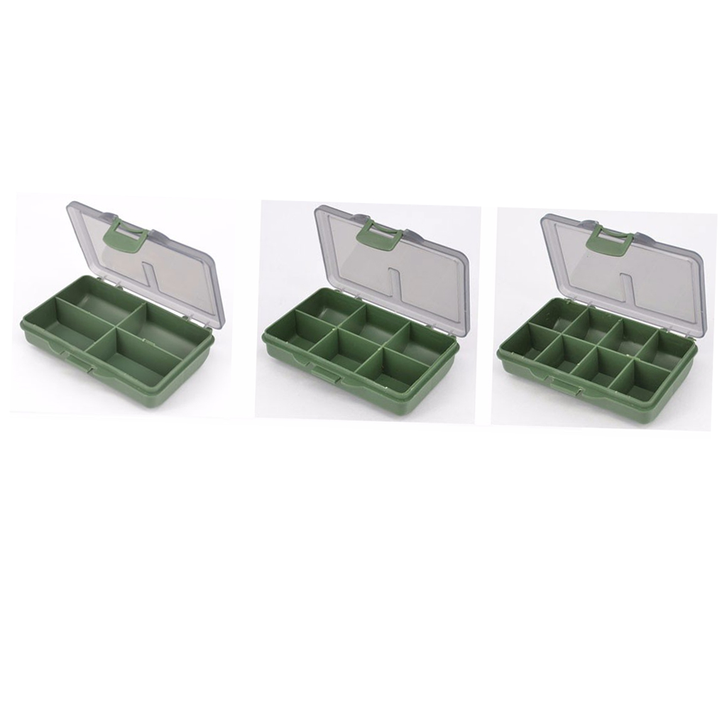 Carp Coarse Sea Fishing Tackle Box Bit Complete Box System for Hooks Swivels Beads Spinners Tackle
