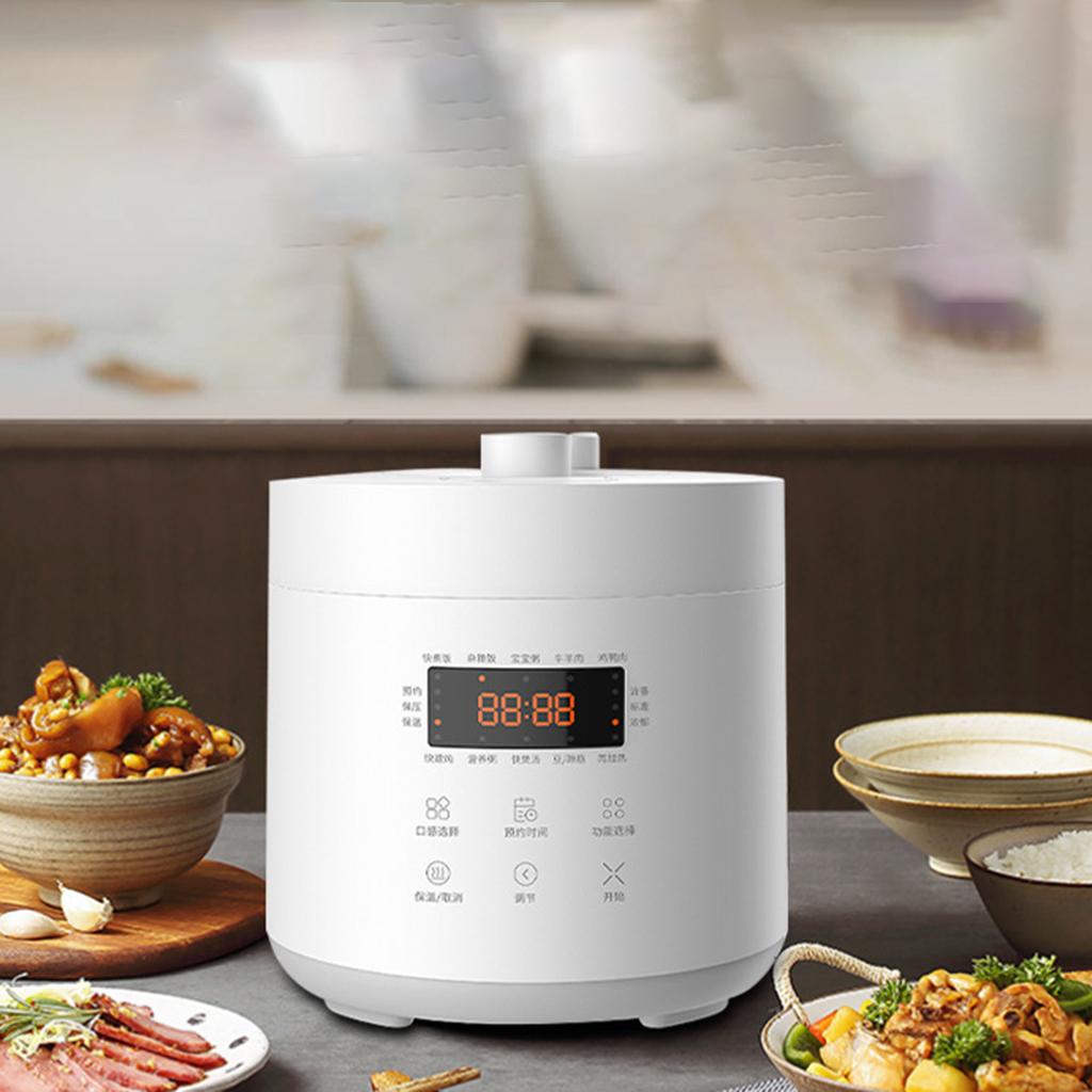 Non-Stick Rice Cooker Appliances Electric Pressure Cooker Steaming Stewing Automatic Pressure Cooker for Dormitory US Adaptor