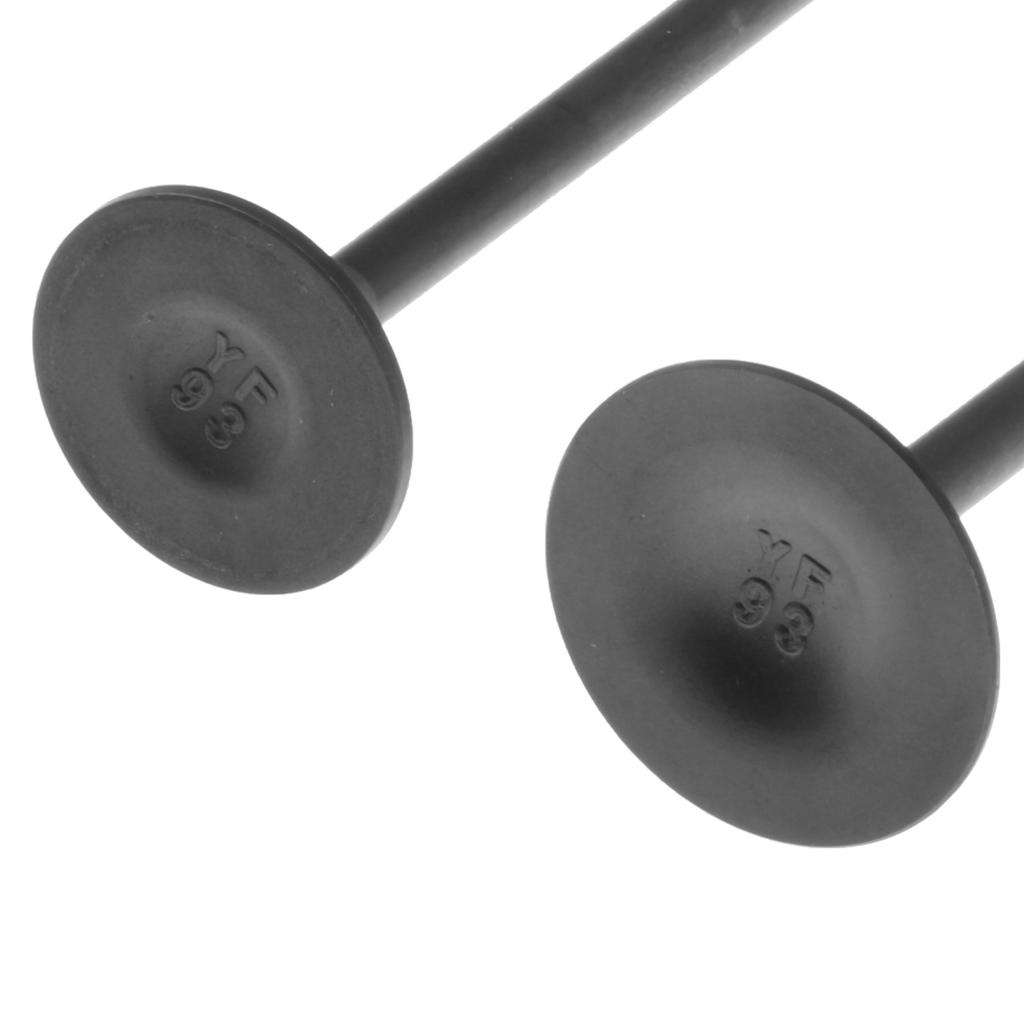2 Packs Intake Valve Exhaust Valves Set, 250cc Engine Head Intake Exhaust Valves for DIRT BIKE ATV