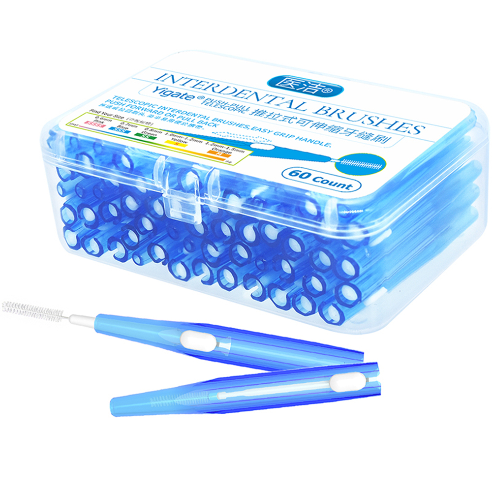 Best of 60pcs / box Toothpick Dental Interdental Brush 0.6-1.5mm Cleaning Between Teeth Oral Care Orthodontic Brush I Shape Tooth Floss Reviews & Tips - Image 3