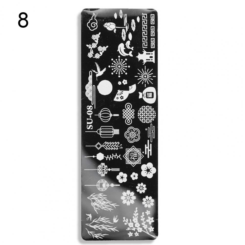 Nail Stamping Plates Human Face Design Multiple Pictures Solid Manicure Art Stainless Steel Printing Plate for Girl Nail Stamping Plates Human Face Design Multiple Pictures Solid Manicure Art Stainless Steel Printing Plate for Girl