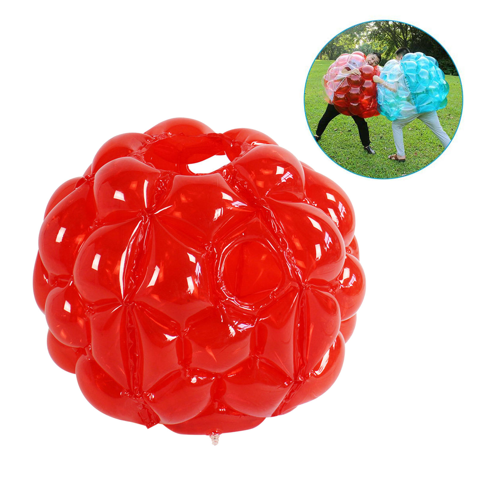 35 in Bumper Balls Soccer Inflatable Bumper Ball Human Hamster Knocker Body  Ball for Adults Teens Outdoor Team Gaming Play