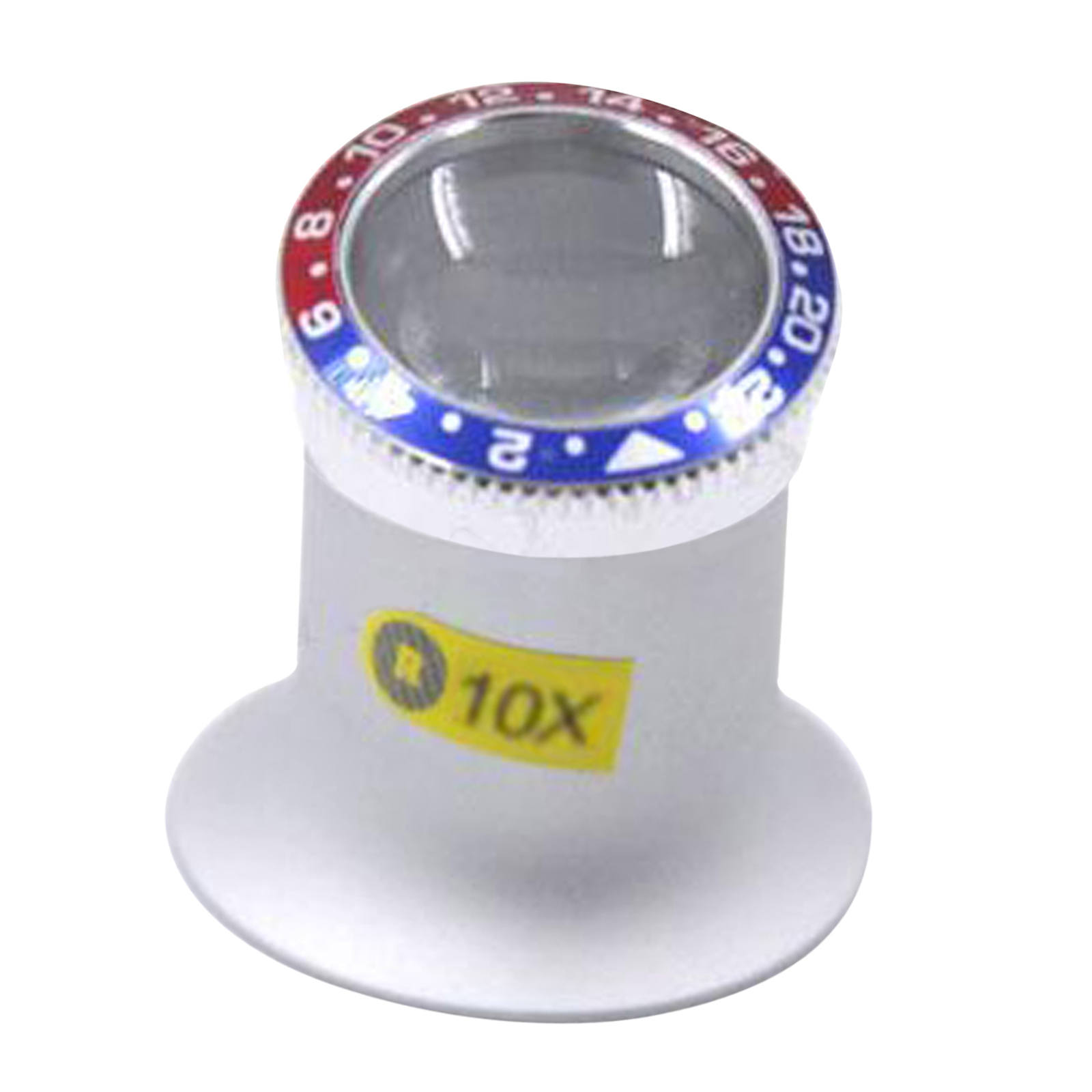 Jewelers Loupe Magnifier Glass - Premium Aluminum Magnifying Eye Loop Best for Jewelry, Diamonds, Gems, , Engravings
