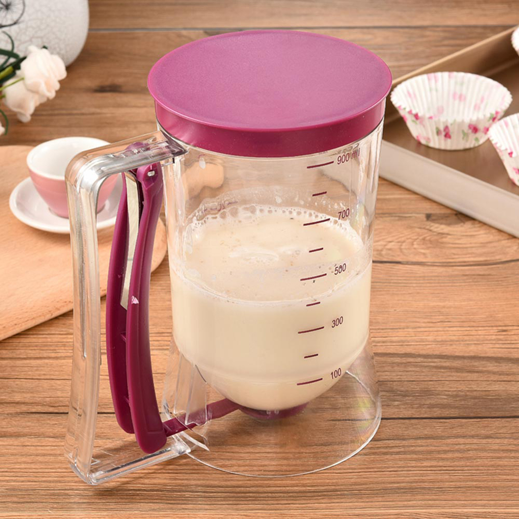 NEW Pancake Batter Dispenser Maker Perfect For Baking Muffins Cupcakes