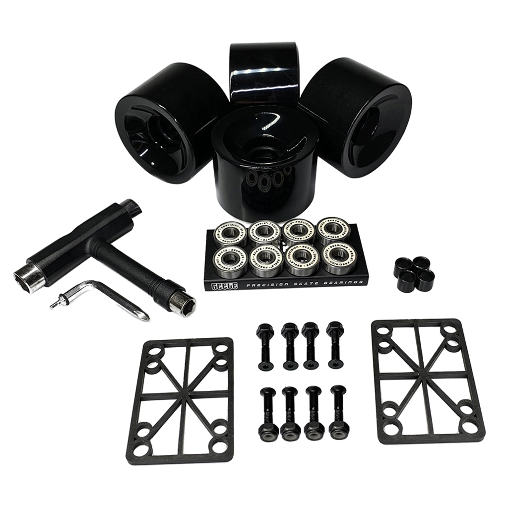 Portable Skate Bearings Wheel DIY Tool Accessory Kit for Skateboard Spinners All-in-One