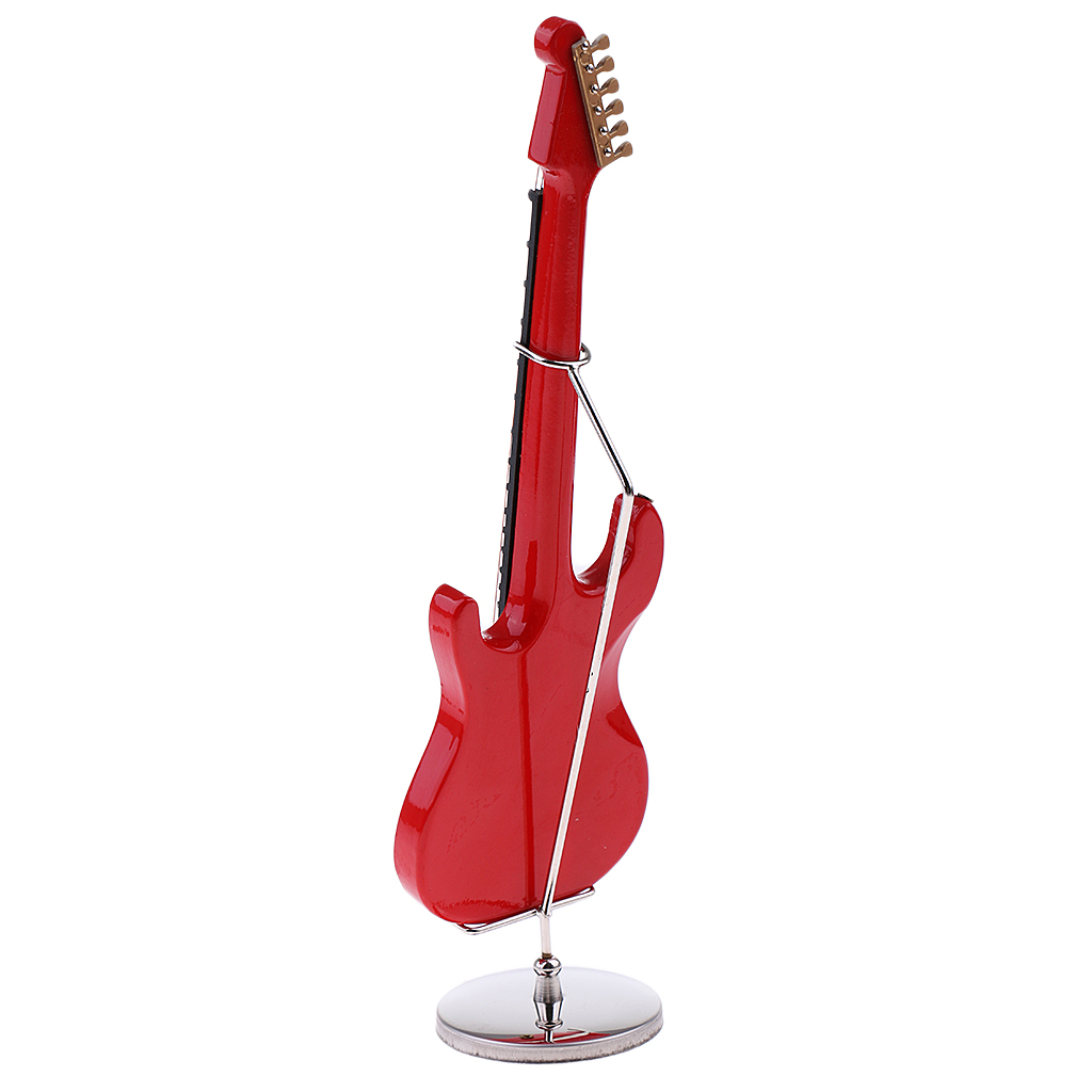 MagiDeal 1/6 Scale Wood Electric Guitar Model for 12 Inch Action Figure Accessory Kids Toys
