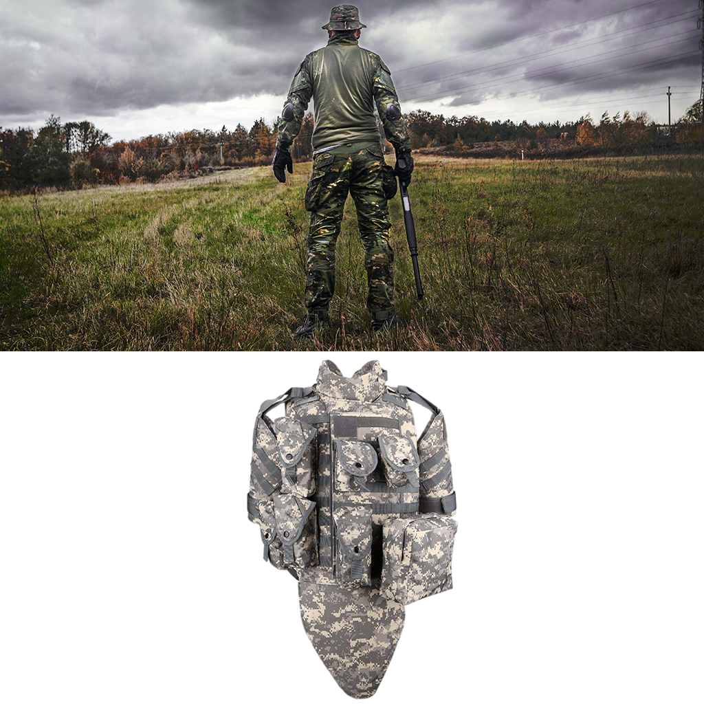 Adjustable Outdoor Release Modular Combat-Vest for Hunting Fishing Men