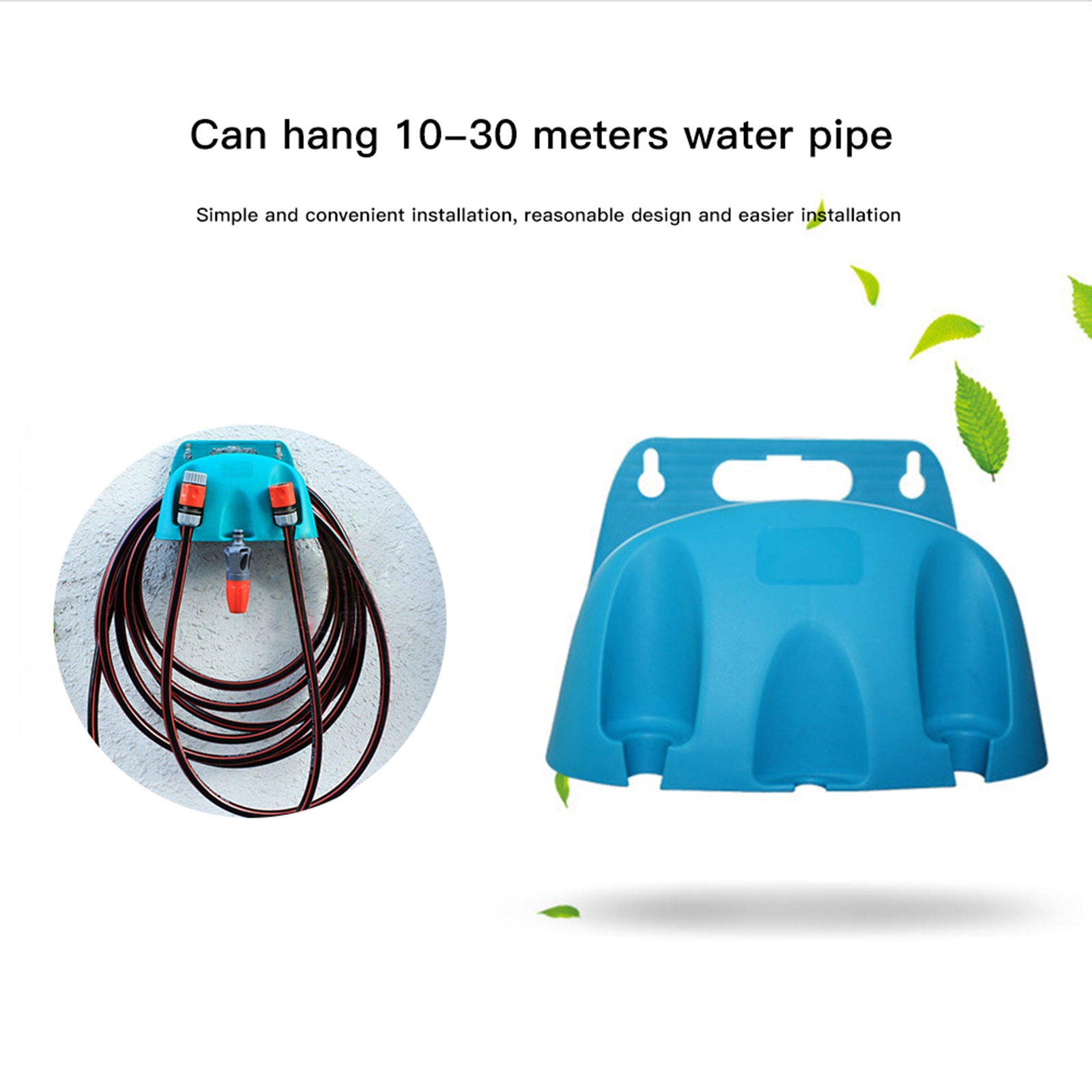 Wall Mounted Garden Hose Holder Pipe er Expandable Water Hose Rack