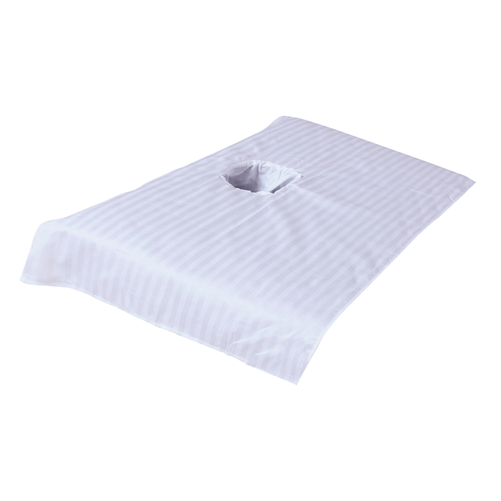 Spa Massage Bed Face Hole Cover Sheet 20x32inch 7 Colors Available